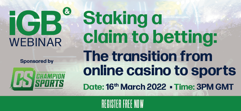 Staking a claim to betting: The transition from online casino to sports